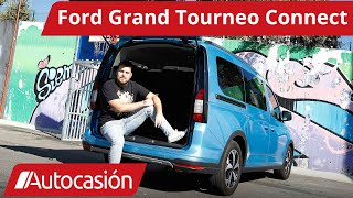 Ford GRAND TOURNEO Connect 2023 Prueba  Test  Review en español  Autocasión [upl. by Oby]