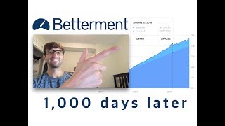 1000 Days with a Betterment Investment Account [upl. by Nimrahc118]