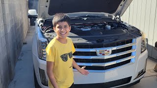 Replacing Coolant Reservoir on 2016 Escalade ESV [upl. by Plunkett]