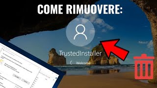 Come rimuovere TrustedInstaller dal tuo PC  Windows 11 ITA [upl. by Lakin]