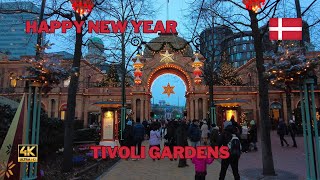 Explore Beautiful Tivoli Gardens In Copenhagen Denmark In Stunning 4k 60fps Quality [upl. by Uball]