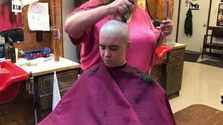 Clarissa LV She Shaves Her Head Bald YT Original [upl. by Karlis]