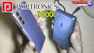 Portronics Luxcell 10k Wireless Power Bank Review  10000 mAh 15W Fast Charging [upl. by Rego]