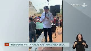 Lula visita regiões secas em Manaus e apresenta soluções para crise hídrica [upl. by Kristoforo]