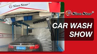 C9 Fully Automatic Car Washing Machine  Sino Star AUTOMATIC CAR WASH TUNNEL MACHINE Car Wash Show [upl. by Bette]