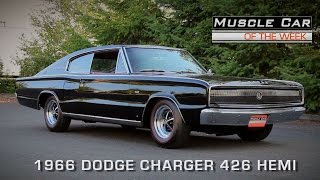 1966 Dodge Charger 426 Hemi Muscle Car Of The Week Video Episode 116 [upl. by Notnirb495]