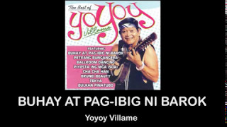 Yoyoy Villame Buhay At Pagibig Ni Barok with lyrics [upl. by Ayekin]