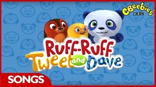 CBeebies RuffRuff Tweet And Dave Theme Song [upl. by Ecirted]