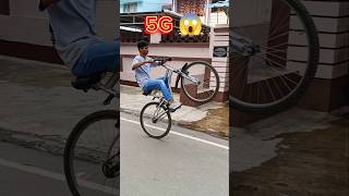 Cycle stunt🙏 subscribe for more🥹2G3G4G5G😈viral shortwheelie 😘❣️ [upl. by Assirac591]