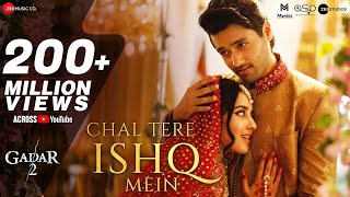 Chal Tere Ishq Mein Pad Jaate Hain love story Gadar 2 Utkarsh S Simratt K Vishal M New Song [upl. by Castora]