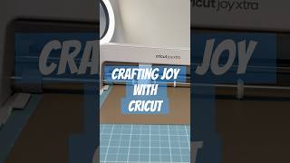 Crafting Joy with Cricut Joy Xtra cricut crafting cricutjoy [upl. by Hubble498]