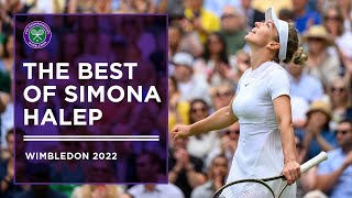 The Best of Simona Halep  Wimbledon 2022 [upl. by Nwahsid]