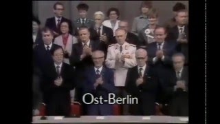 40 Jahre Volksrepublik China DDR Anthem 1989 [upl. by Suilenroc]