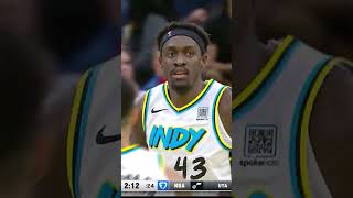 Pascal Siakam Drops 23 Points on 9of11 Shooting In Win Over the Heat  Indiana Pacers [upl. by Saimon]