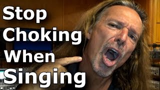 Open Throat Singing  How to Stop Choking When Singing  Ken Tamplin Vocal Academy [upl. by Ogu]