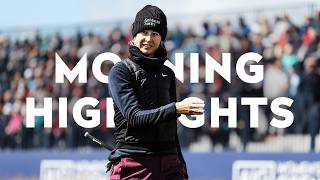 ROUND TWO MORNING HIGHLIGHTS  FRIDAY  AIG Womens Open [upl. by Binnings]