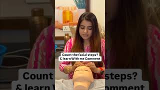 Easy facial steps viralvideos reels [upl. by Aehs]