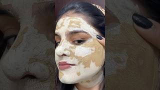 Multani mitti and rose water face pack for glowing skin ✨🌻shortsvideo skincaretipsyoutubeshorts [upl. by Anifled]