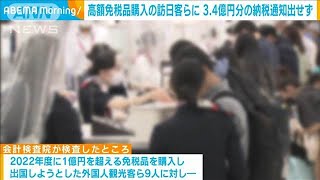 高額免税品購入の外国人旅行客ら 34億円分の納税通知出せず 会計検査院2024年10月24日 [upl. by Llenrag]