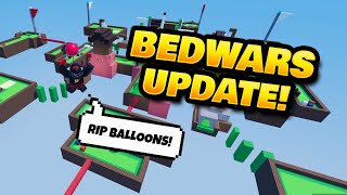 BedWars Update  Bonus XP Balloon NERF Maps amp More [upl. by Lauri]