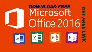 How to Download Microsoft Office 2016 Free [upl. by Tnomal]