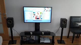 Tannoy Gold 5 Monitor Sound Performance [upl. by Fitts]