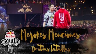 Mejores menciones de otras batallas  Red Bull Batalla de los Gallos [upl. by Ena]