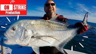 GT amp Sailfish FISHING  Exmouth  Western Australia  June 2017  With On Strike Charters [upl. by Alcot]