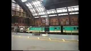 London Trainspotting Trip  part 2  St Pancras Station 2002 [upl. by Hirz]