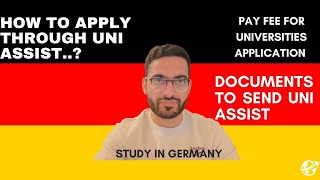 uni assist application procedure  how to apply through uni assist  STUDY IN GERMANY [upl. by Radborne]