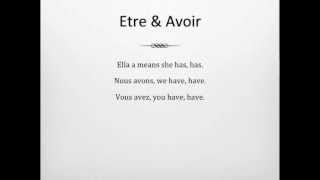 Etre amp Avoir song [upl. by Odidnac744]