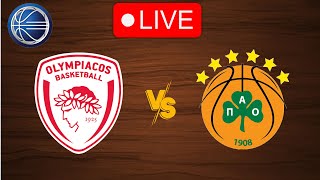 🔴 Live Olympiakos vs Panathinaikos  Live Play By Play Scoreboard [upl. by Nirag]