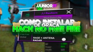 COMO BAIXAR E INSTALAR HACK NO FREE FIRE 2024 PELO MEDIAFIRE LINK DIRETO DE CAPA MOD MENU JJ [upl. by Bordie291]