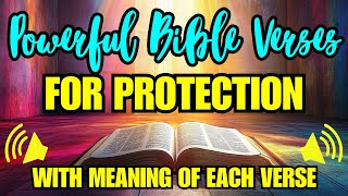 Powerful Scriptures for Protection and Blessing  Bible Verses for Protection amp their Meaning Part 1 [upl. by Herald]