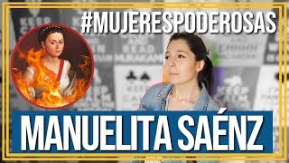 ¡LA POBRE MANUELITA SÁENZ [upl. by Oidale]