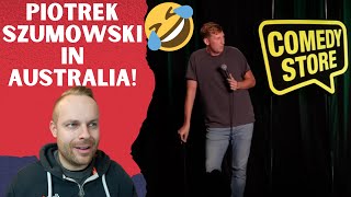 Rob Reacts to Piotrek Szumowski Stand up Australia [upl. by Elleved846]