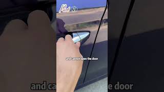 Do you also know what the car door handle doesdriving tips howto manual skills car [upl. by Cassaundra]