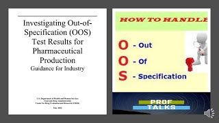 Revised Out of Specification OOS Guidance  USFDA Guidance  OOS Guidance May 2022 [upl. by Ahsenit]