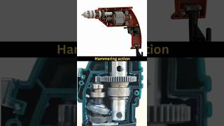 Hammering Action  Drill Machine Working Mechanism caddesign drill hammer drillbeat fabrication [upl. by Suillenroc370]