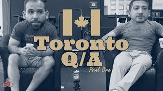 Toronto QA Part 1 Tendinopathy Detraining Unhealthy Foods and More [upl. by Inanak]