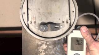 How to set the oil furnace barometric damper [upl. by Yaj832]