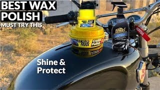 Best Wax Polish for Bikes amp Cars  Shine amp Protect at HOME [upl. by Ahsieken]