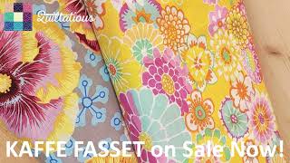 Quiltatious Kaffe Fasset Sale [upl. by Aivatra]