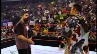 Mick Foley quotIt Doesnt Matterquot to The Rock WWF RAW is WAR 732000 [upl. by Dolorita606]