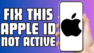 How to Fix Apple ID Verification Failed Your Apple ID or Password is Incorrect  iPhone  iPad 2024 [upl. by Clementius26]