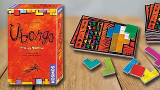 UBONGO  Spielregeln TV Spielanleitung Deutsch  KOSMOS MITBRINGSPIEL [upl. by Eerat]