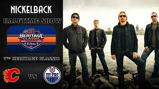 Nickelback Performs Live At End of Second Period At 202324 Heritage Classic At Commonwealth Stadium [upl. by Furr933]