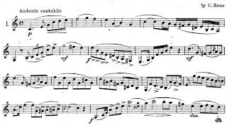 Etude No 1 from 32 Etudes for the Clarinet by Cyrille Rose [upl. by Rame]