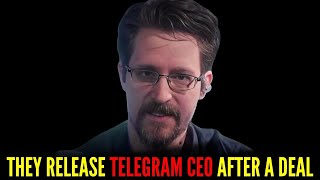 Edward Snowden Lists Shocking Key Facts About Privacy and Telegram CEO Arrest [upl. by Nogem]