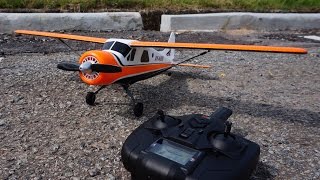 XK A600 5CH Brushless DHC2 Scale Plane  First Flight [upl. by Stephan]